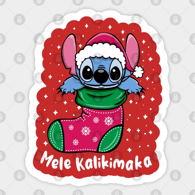 Mele kalikimaka Sticker by carloj1956